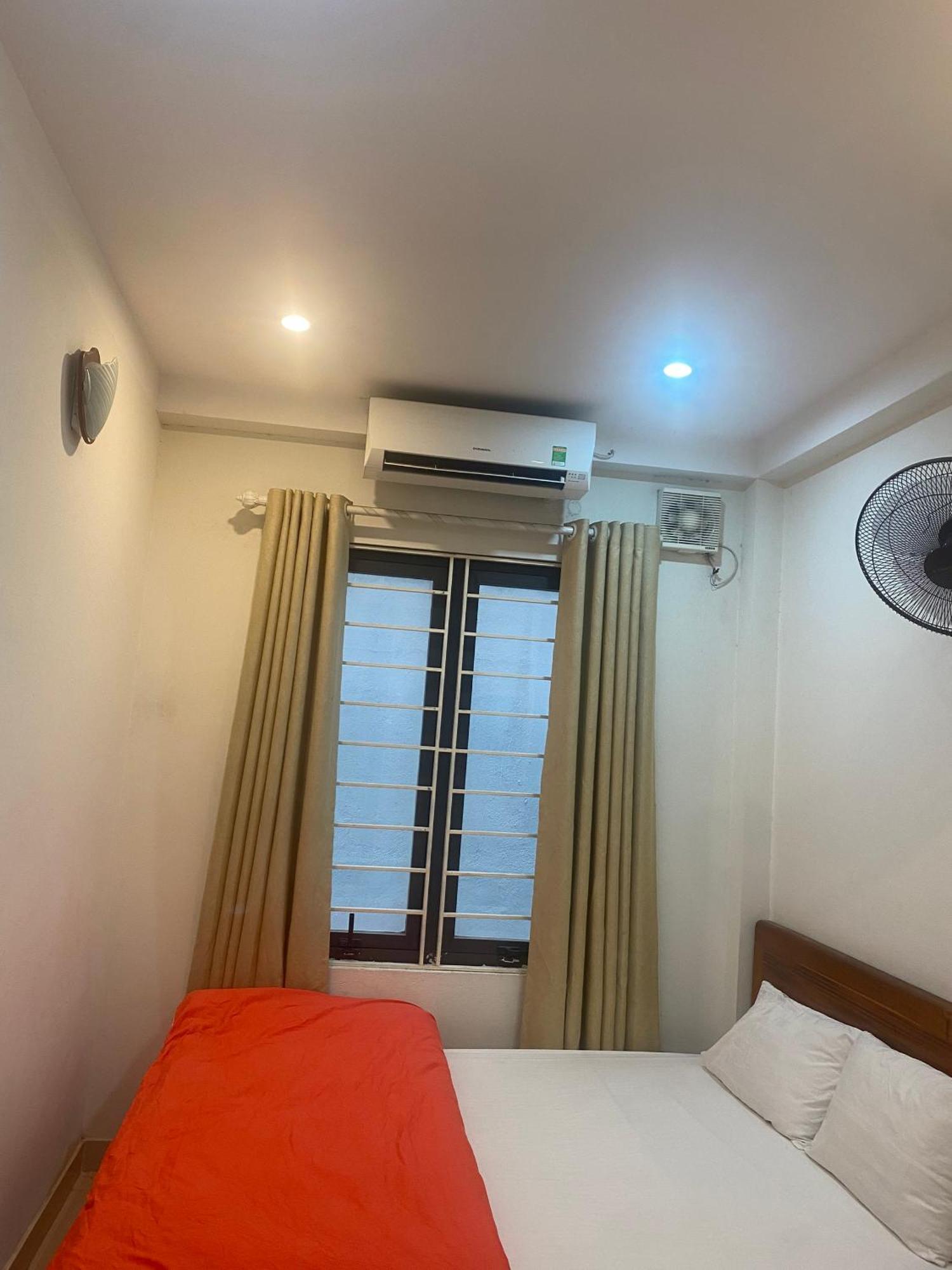 Nam Cuong Motel - Phong Don Co Cua So Thoang Mat Khep Kin - Thang May Hanoi Kültér fotó